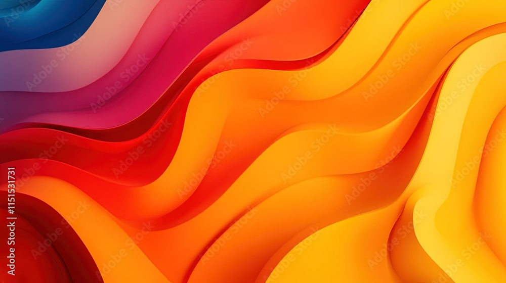 A background of smooth curves in bold, contrasting colors, creating a dynamic flow. A background of smooth curves in bold, contrasting colors, creating a dynamic flow.