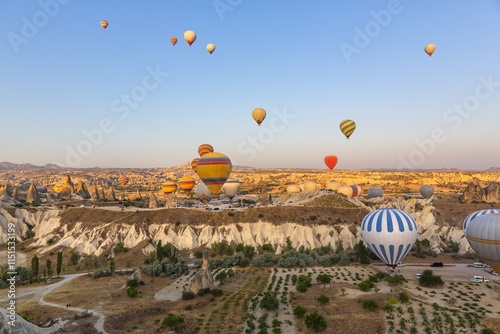 Hot Air Balloons in Cappadocia