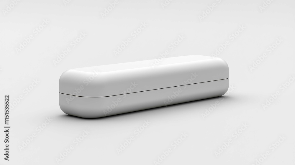 A sleek, minimalist white packaging box presented in a clean layout. Ideal for modern product designs. Perfect for branding scenarios. A sleek, minimalist white packaging box presented in a clean layout. Ideal for modern product designs. Perfect for branding scenarios.