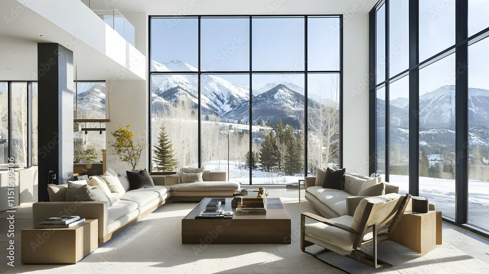 Modern Mountain Home with Stunning Panoramic Views Modern Mountain Home with Stunning Panoramic Views