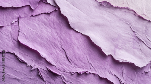 Wallpaper Mural Light lavender handmade torn paper with visible fibers Torontodigital.ca