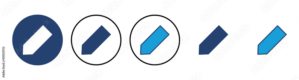 Pencil icon vector. pen symbol. edit icon vector Pencil icon vector. pen symbol. edit icon vector
