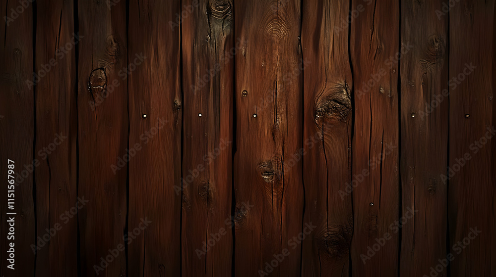 Dark Brown Wood Texture: Rustic Wooden Background, Plank Texture, Aged Wood Grain Dark Brown Wood Texture: Rustic Wooden Background, Plank Texture, Aged Wood Grain