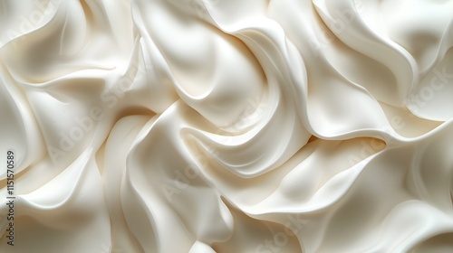 National Whipped Cream Day. January 5. Holiday illustration. photo