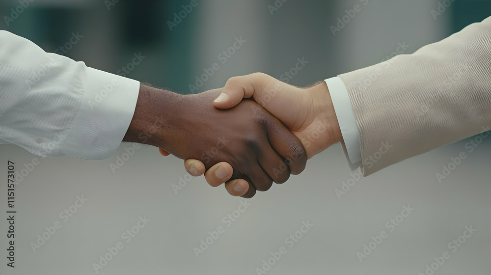 Handshake Realistic Image Handshake Realistic Image