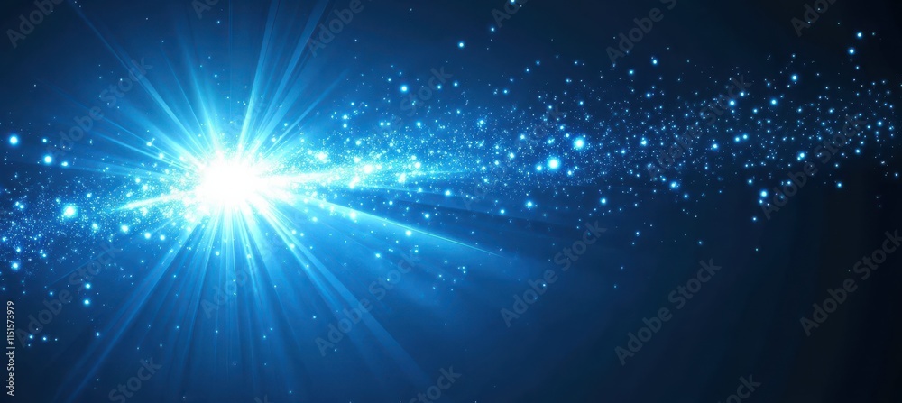 Technology Concept Background in Abstract Blue Style. Technology Concept Background in Abstract Blue Style.