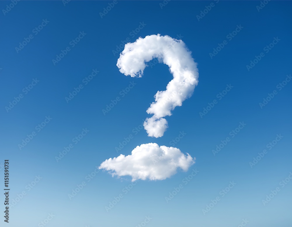 question mark cloud question mark cloud