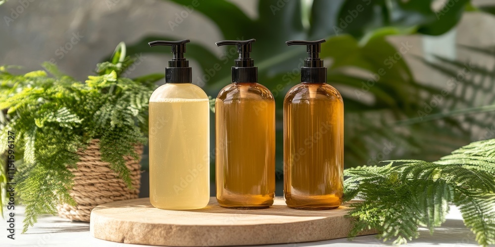 Natural shampoo crafted from boiled herbs, offering a holistic cleansing experience. This natural shampoo harnesses the power of herbs for gentle hair care and revitalization.