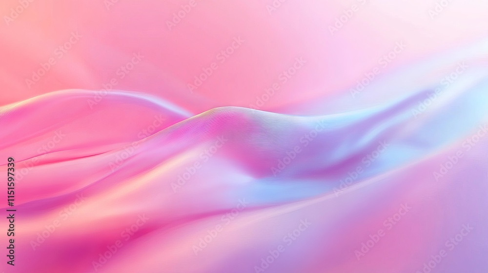 Obraz premium Soft abstract kawaii pastel pink blurred background with smooth texture and subtle color tones