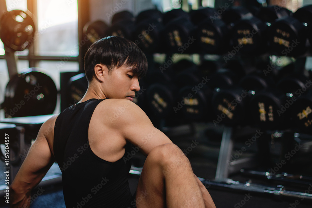 Dumbbell exercises, muscle building and good health, weight lifting and heavy training. Dumbbell exercises, muscle building and good health, weight lifting and heavy training.