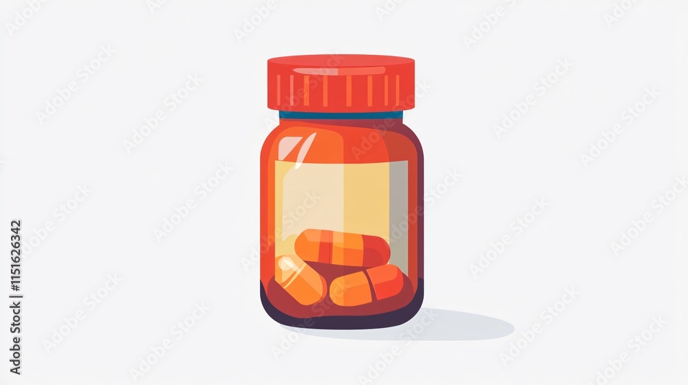 Professional Medicine Bottle Vector for Labels, Packaging, and Medical Graphics Professional Medicine Bottle Vector for Labels, Packaging, and Medical Graphics