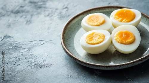 egg on plate