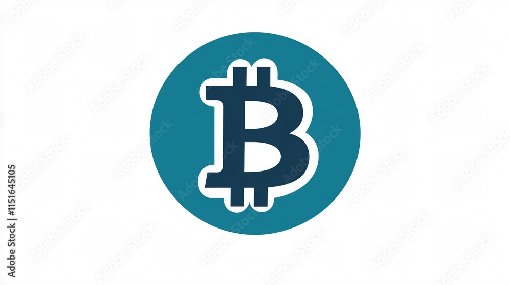 Bitcoin Icon Vector Isolated 2D Flat Vector for Finance Websites and Cryptocurrency Materials Bitcoin Icon Vector Isolated 2D Flat Vector for Finance Websites and Cryptocurrency Materials