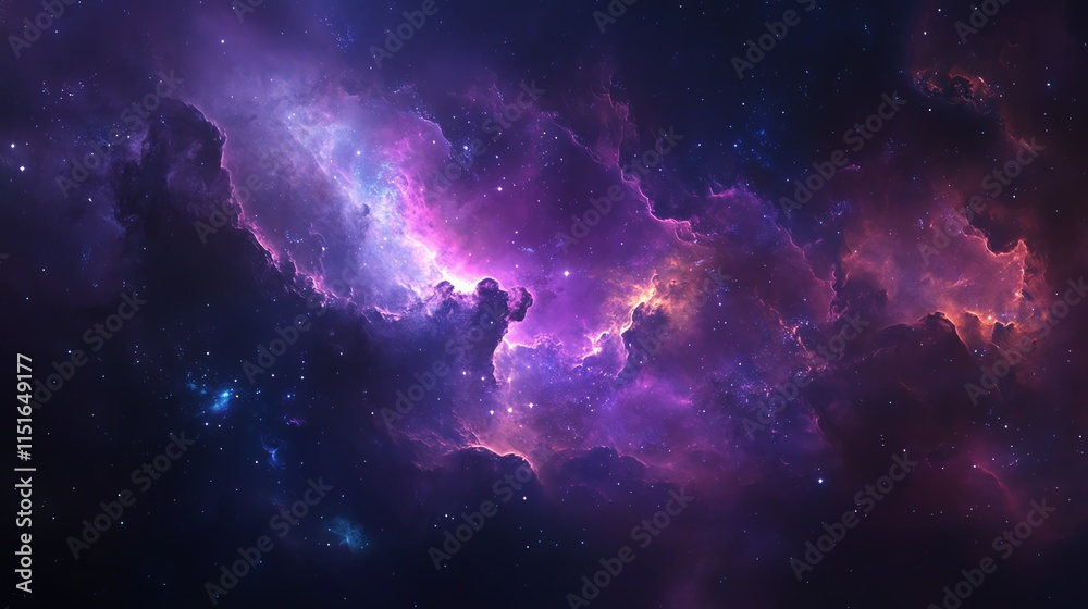 Fototapeta premium galaxy in space