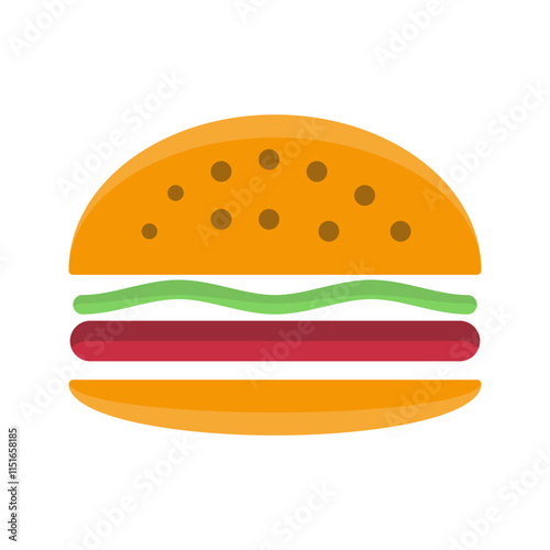 Burger Vector Icon