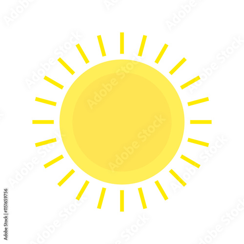 Sun Vector Icon