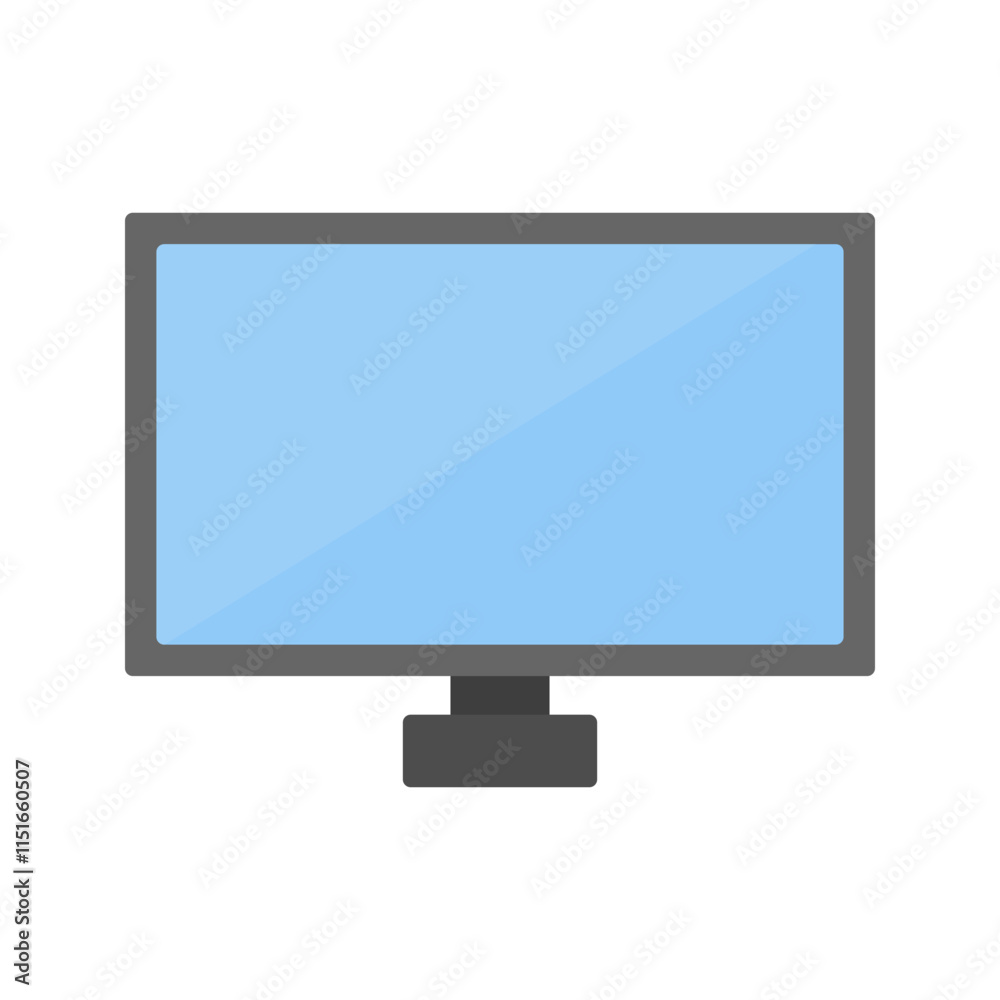 TV Vector Icon TV Vector Icon