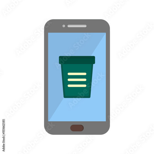 Recycle Bin Vector Icon