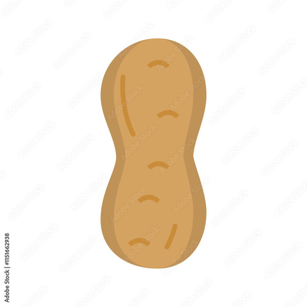 Peanut Vector Icon Peanut Vector Icon