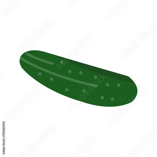 Cucumber Vector Icon