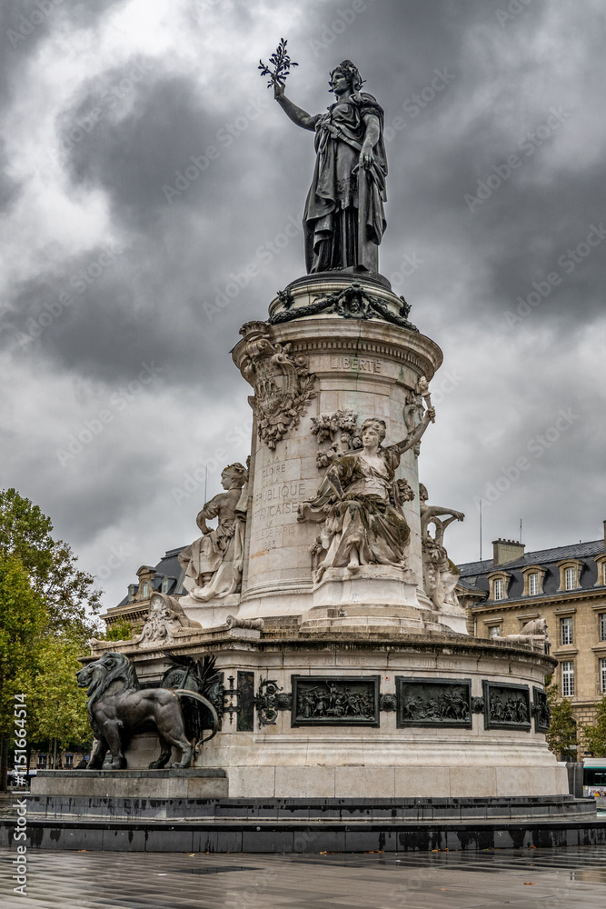 Fototapeta premium La città di Parigi