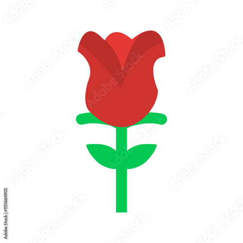 Rose Vector Icon