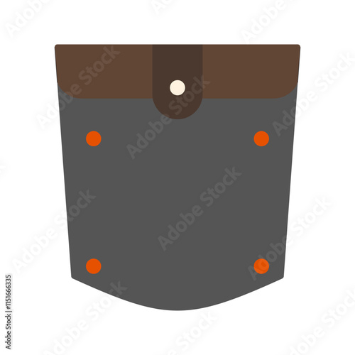 Pocket Square Vector Icon photo