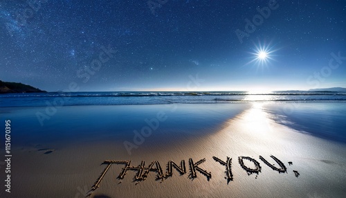 星空と感謝の言葉Starry sky and words of gratitude