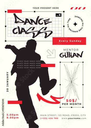 Dance Class Flyer