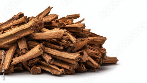 Wallpaper Mural Dried cinnamon sticks arranged in pile, showcasing their rich texture and color Torontodigital.ca