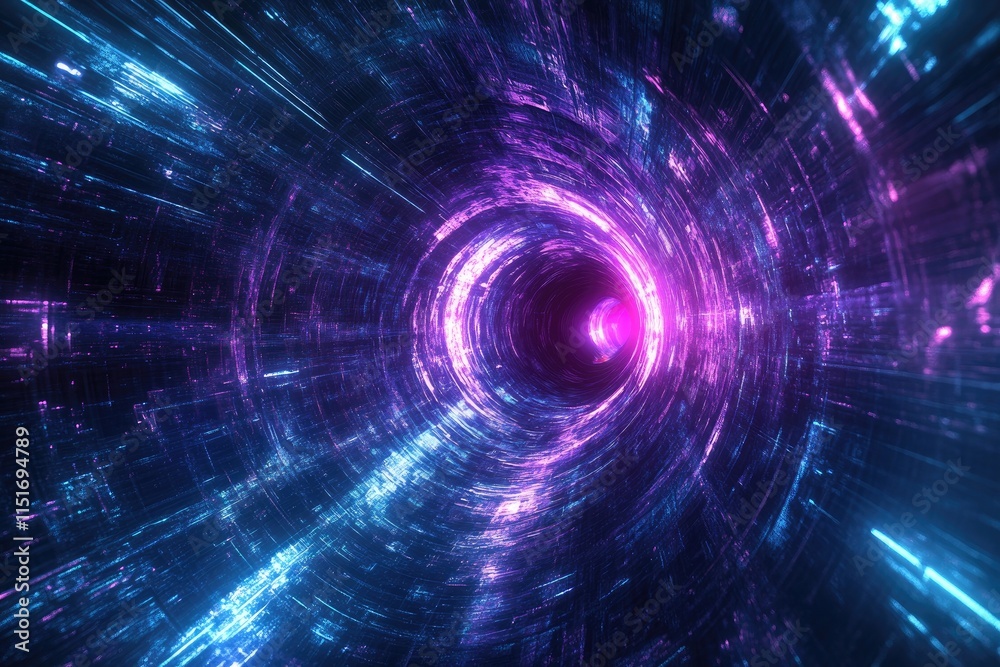Obraz premium abstract background with glowing lines