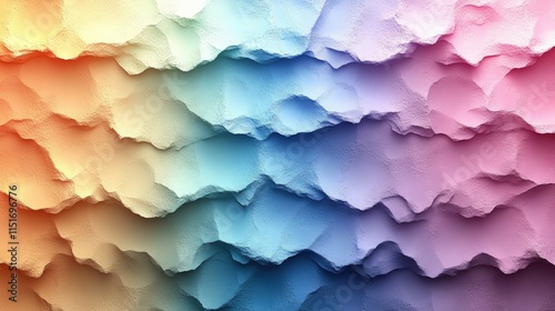 Wallpaper Mural Abstract colorful textured background with rainbow gradient and rocky surface. Torontodigital.ca