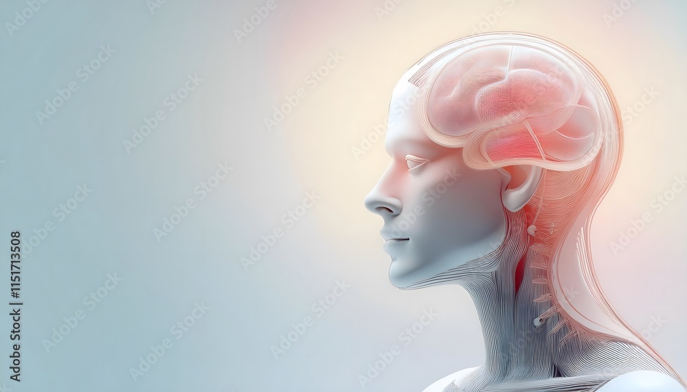 Future Consumer and technology concept: AI-generated art, machine and human creativity fusion. Future Consumer and technology concept: AI-generated art, machine and human creativity fusion.