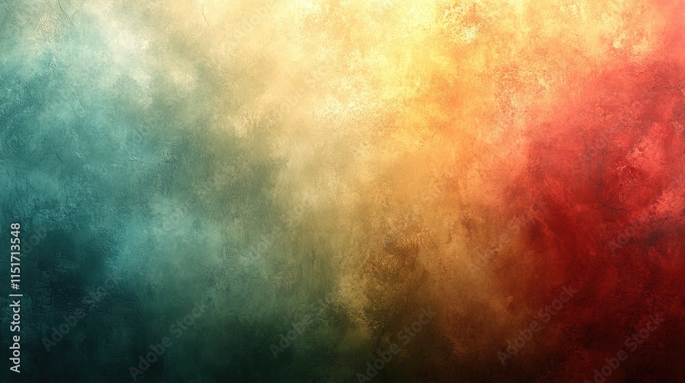 Obraz premium Abstract colorful smoke clouds blend.