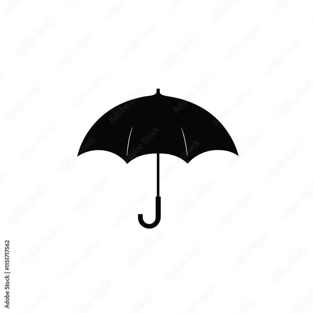 umbrella icon vector
