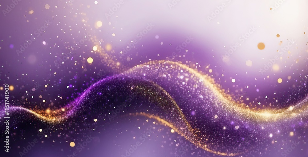 Colorful abstract waves create a dynamic and dreamy background filled with sparkling details, created by ai generated Colorful abstract waves create a dynamic and dreamy background filled with sparkling details, created by ai generated
