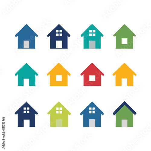 house icon set