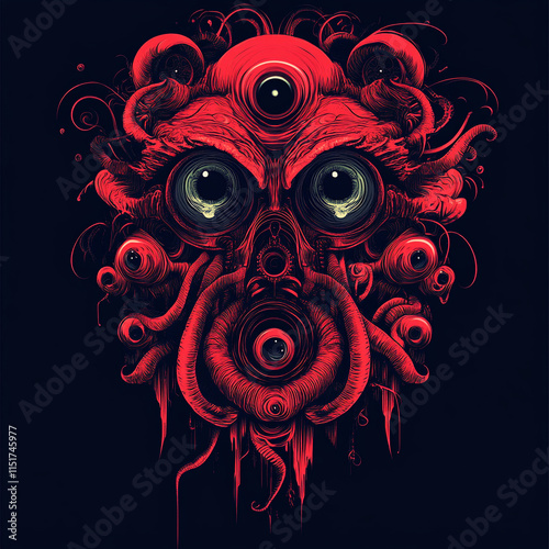 Coral illustration photo