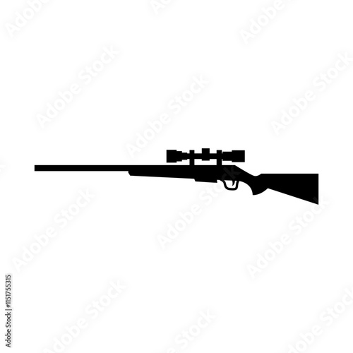 shotgun hunting illustration logo vector image t shirt