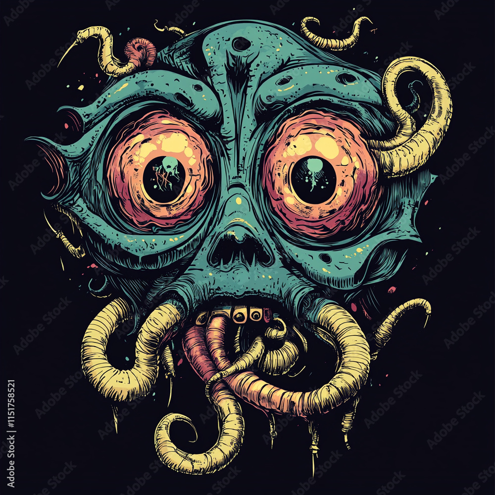 Cyclops illustration Cyclops illustration