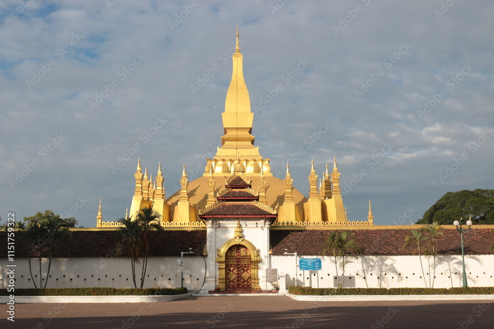 Fototapeta premium Pha that luang vientiane laos PDR 