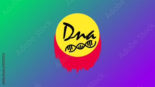 DNA, illustration, vector DNA shapes illustration