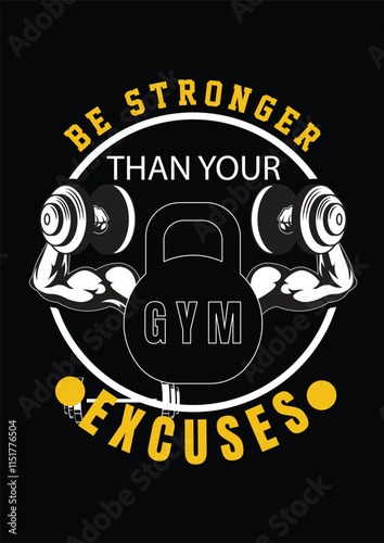 Fitness T Shirt Design
