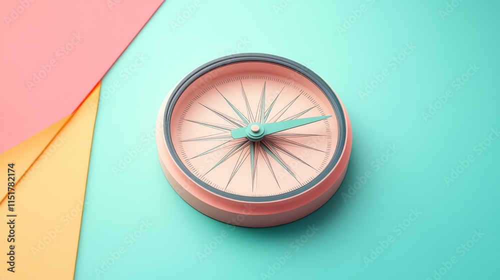 future focused market growth, Compass Illustrating Focused Market Growth Concept future focused market growth, Compass Illustrating Focused Market Growth Concept