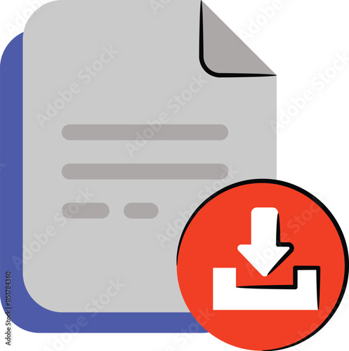 Document and folders icons 