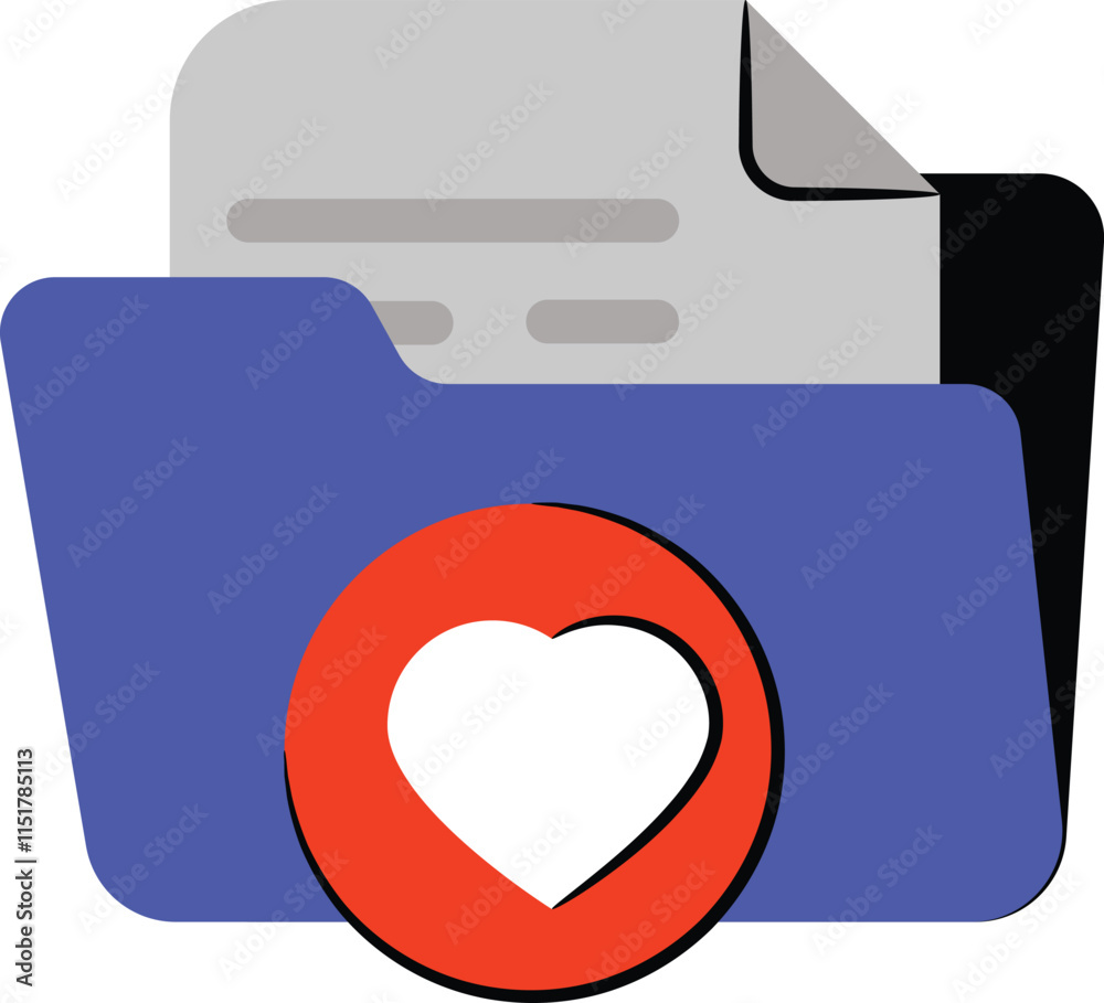 Document and folders icons Document and folders icons