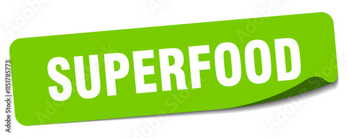 SUPERFOOD sticker