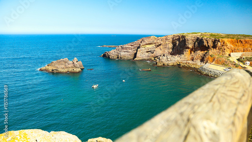 Wanderweg in Portugal am Meer