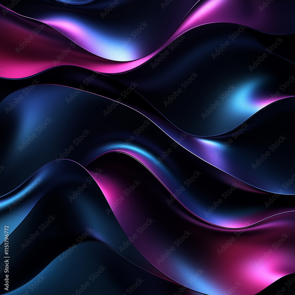 Fototapeta premium Abstrakter 3d-Hintergrund, Generative AI