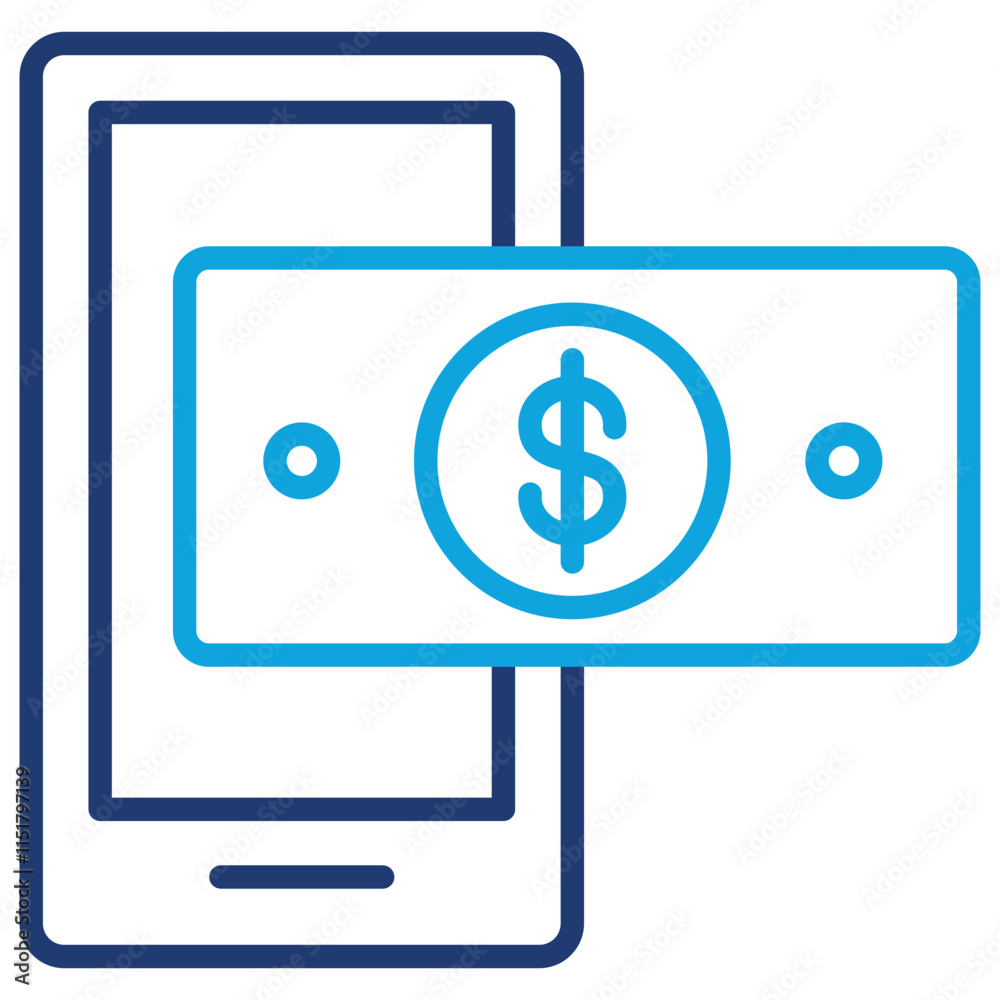 Mobile Banking Icon Mobile Banking Icon